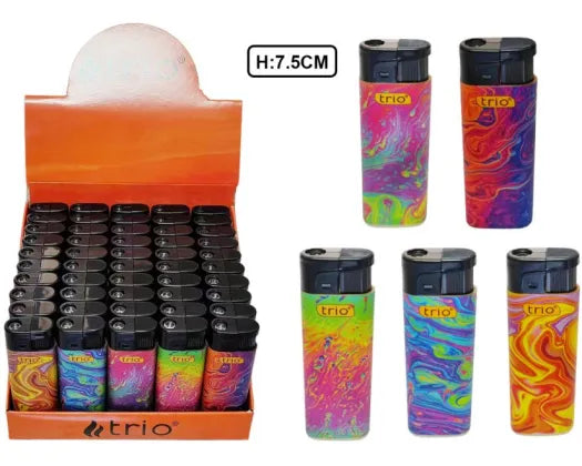 Disposable Windproof Colour Splash Designs