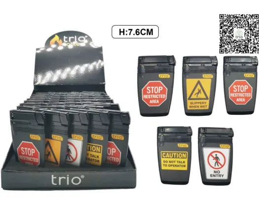 DN300 Slimline Disposable Lighter Standard Flame Warnings