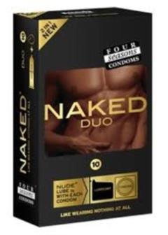 FOUR SEASONS CONDOMS NAKED DUO 10PK