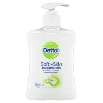 DETTOL 250ML SOFT ON SKIN LIQUID HAND WASH ALOE VE