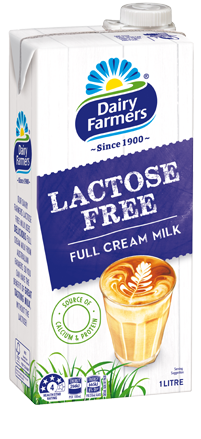 1L Dairy Farmers Lactose Free Full Cream Milk