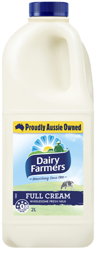 2L Dairy Farmers Full Cream Milk – Distribution Plus