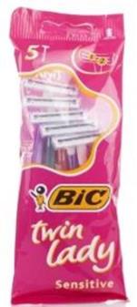 BIC TWIN LADY SENSITIVE RAZOR 5 PACK