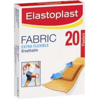 ELASTOPLAST PLASTER  FABRIC  20PK