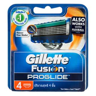 GILLETTE FUSION PRO GLIDE RAZOR + 4 cartredges