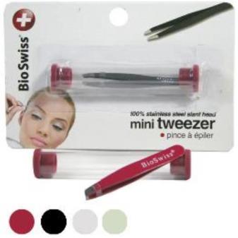 BIOSWISS STAINLESS STEEL MINI TWEEZER ASSORTED