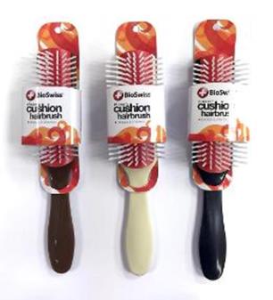 BIOSWISS CLASSIC CUSHION HAIR BRUSH ASSORTED