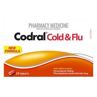 CODRAL COLD & FLU 24 TAB