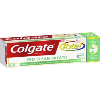 COLGATE 170G TOOTHPASTE TOTAL PRO CLEAN BREATH