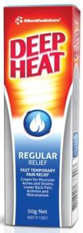 DEEP HEAT REGULAR RELIEF - 50GM