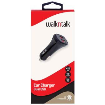 WnT CAR CHARGER DUAL USB 4.8AMP