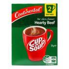 CONTINENTAL PK2 X27g CUP A SOUP HEARTY BEEF