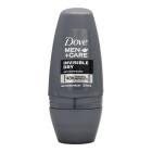 DOVE 50mL DEODORANT ROLL ON MENS INVISIBLE DRY