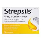 STREPSILS PK16 LOZENGES SOOTHING HONEY & LEMON