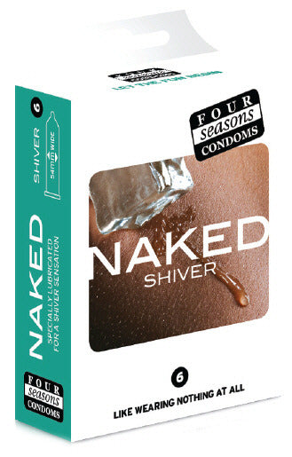 FOUR SEASONS CONDOMS NAKED SHIVER 6PK