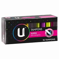 KOTEX U SLIM SUPER TAMPONS  16PK