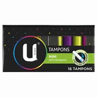 KOTEX U MINI TAMPONS 16PK