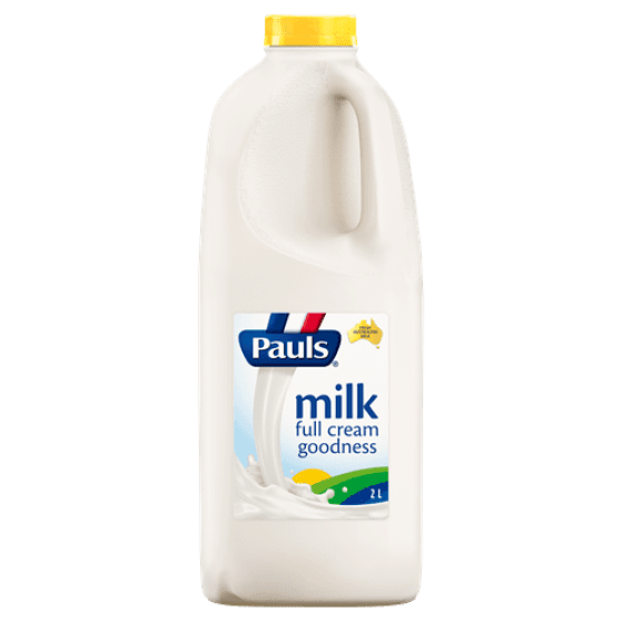 2L Pauls Full Cream Milk