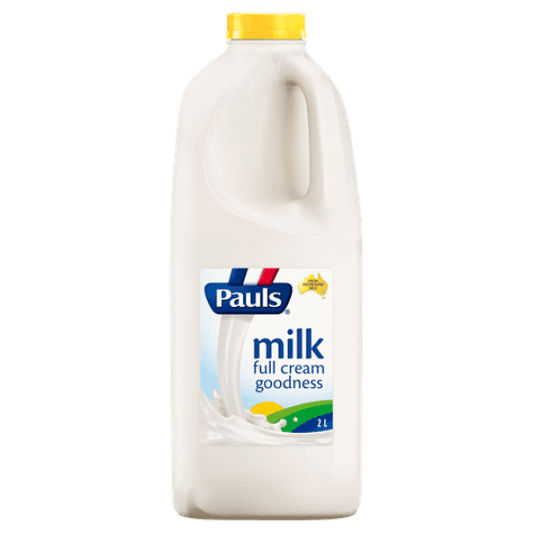 2L Pauls Full Cream Milk