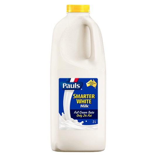 2L Pauls Smarter White 2% Fat Milk