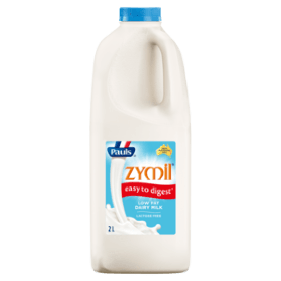 2L Pauls Zymil Low Fat Milk