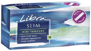 LIBRA SLIM MINI TAMPONS  16PK