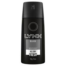 LYNX BLACK DEODORANT BODY SPRAY 100G