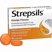 STREPSILS ORANGE 16pk