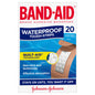 J&J BAND AID TOUGH-STRIPS WATERPROOF 20 PACK