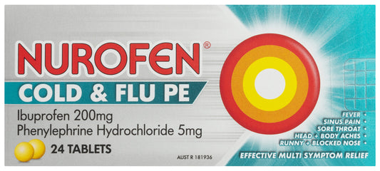 NUROFEN COLD AND FLU 24S